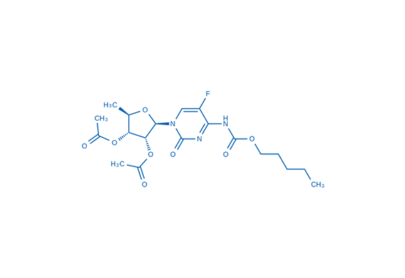 5'-脱氧-5-氟-N-[(戊氧基)羰基]胞苷 2',3'-二乙酸酯 （K6）
