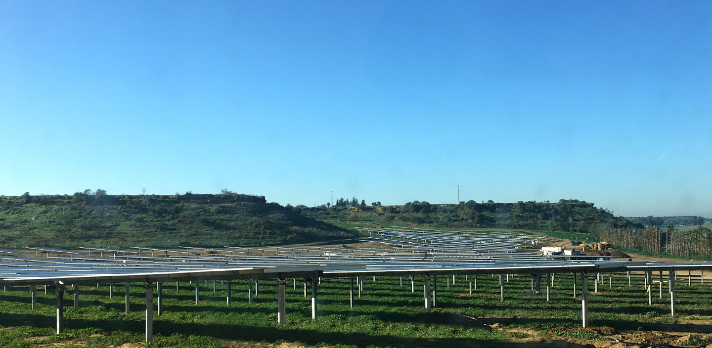 GEstación de energía solar terrestre a gran escala