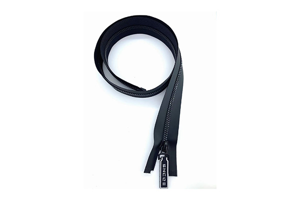 Plastic Zipper imported waterproof with Corn tooth