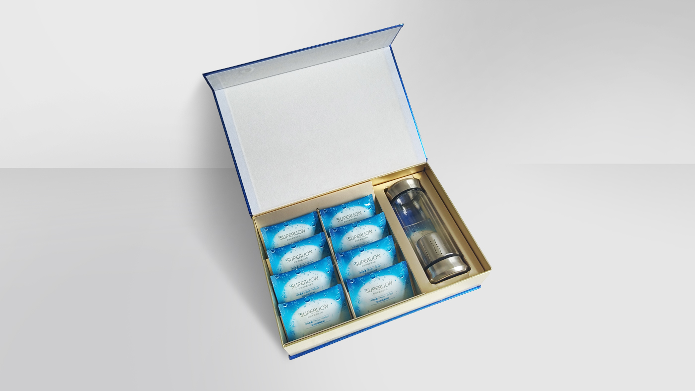 Hydrogen rich water pack gift box
