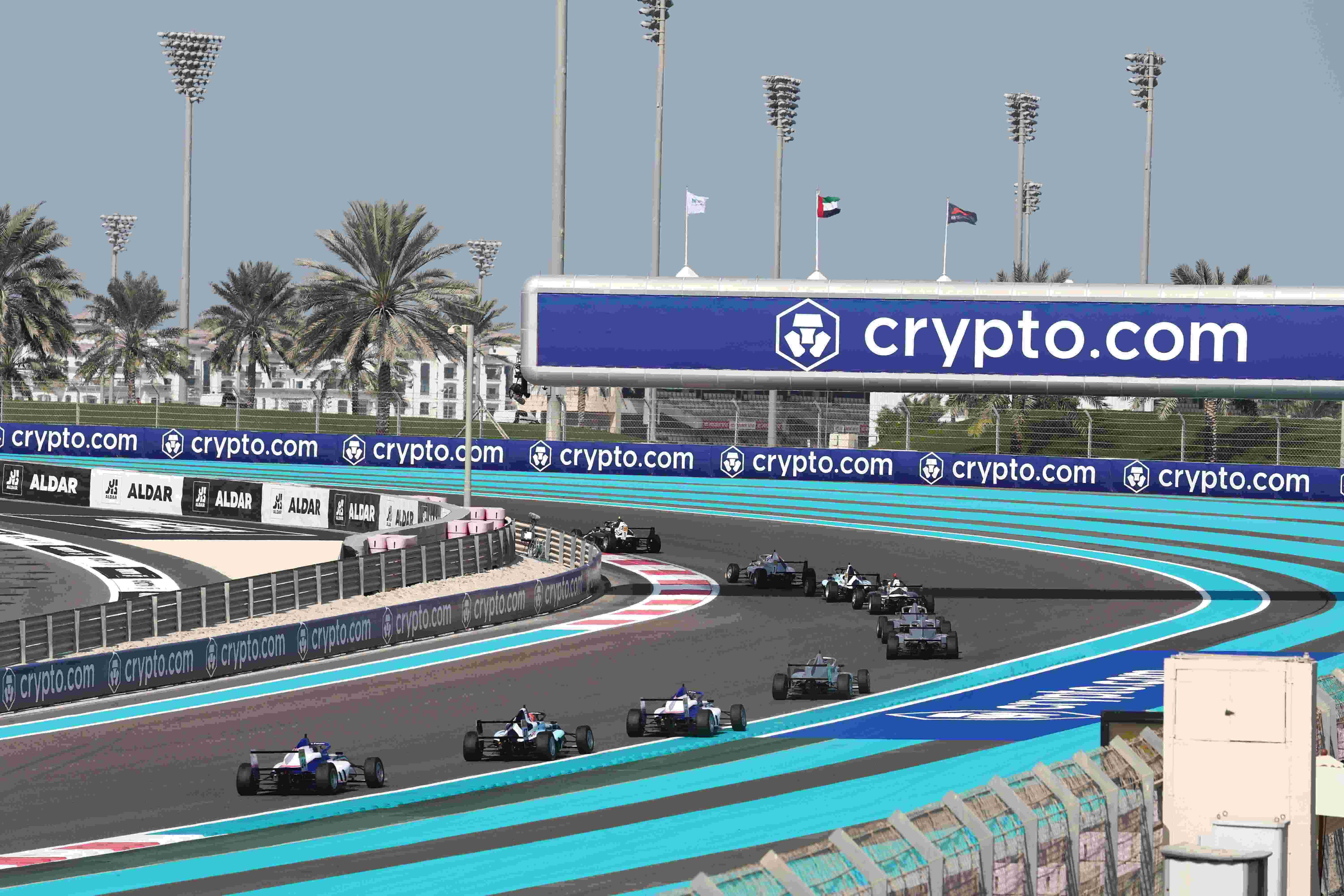 Louis Sharp dominates F4 UAE Trophy Races at Abu Dhabi Grand Prix