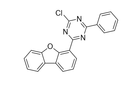 2-Chloro-4 - (dibenzofuran-4-yl) - 6phenyl-1,3,5-triazine
