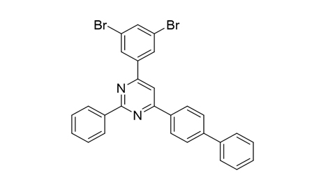 4 - (4-Biphenyl) - 6 - (3,5-Dibromophenyl) - 2-phenylpyrimidine