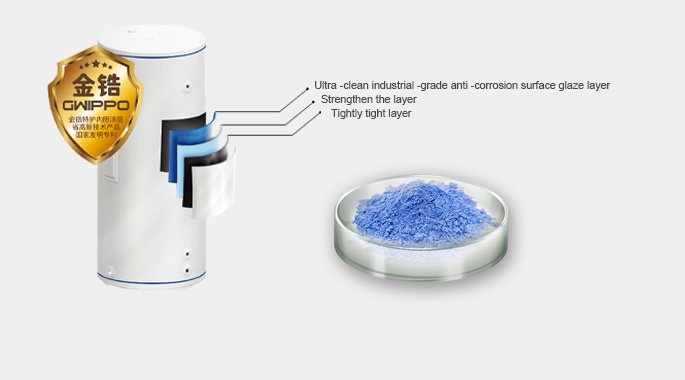 RTU enamel powder for water heater
