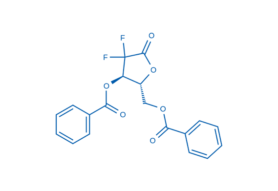2-脱氧-2,2-二氟戊呋喃糖-1-酮 3,5-二安息香酸盐 （T6）