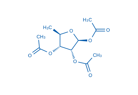 2.1,2,3-三乙酰氧基-5-脱氧-D-核糖  （K4）