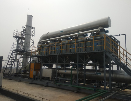 滄州某化工科技有限公司丙烯酸樹脂項目廢氣處理案例