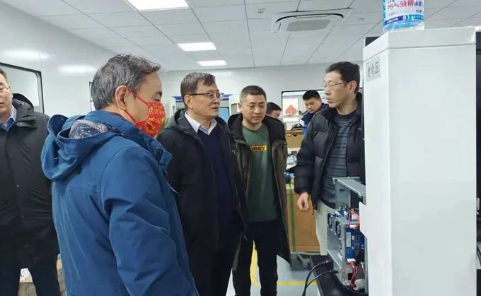 Wang Hualiang and Song Haibo visited our Xuzhou production base
