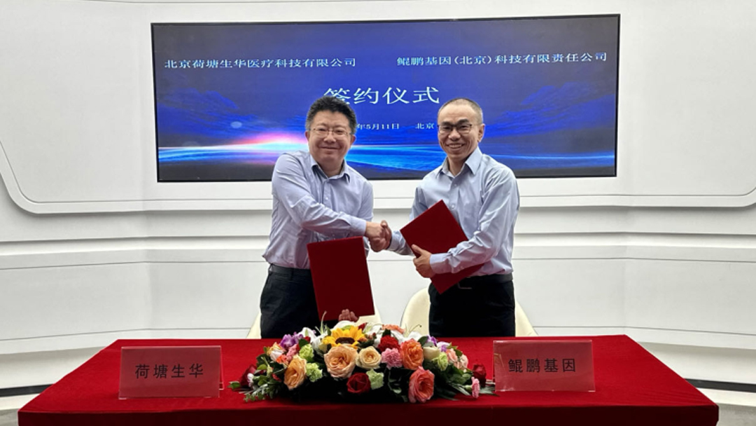创新合作丨荷塘生华与鲲鹏基因签署战略合作协议