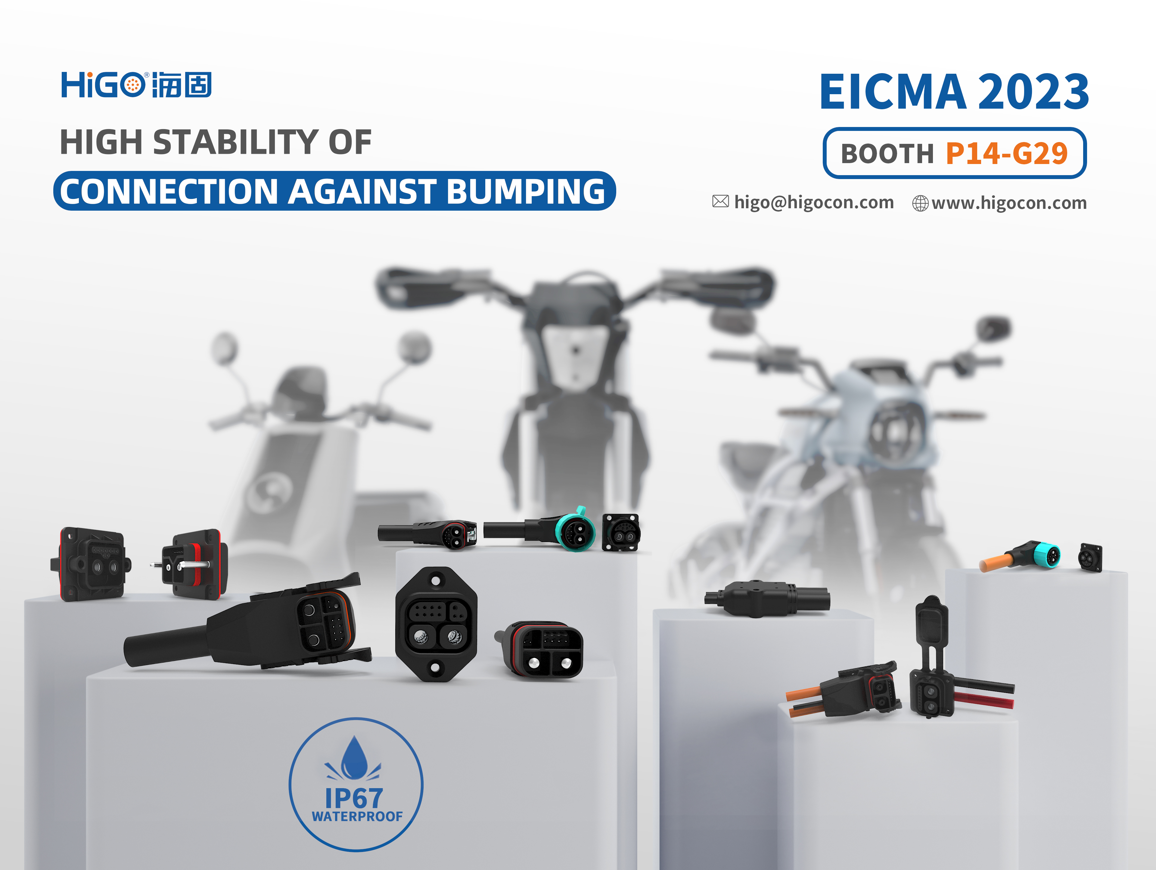 EICMA 2023 丨 Connect the future of electric motorcycle with quality
