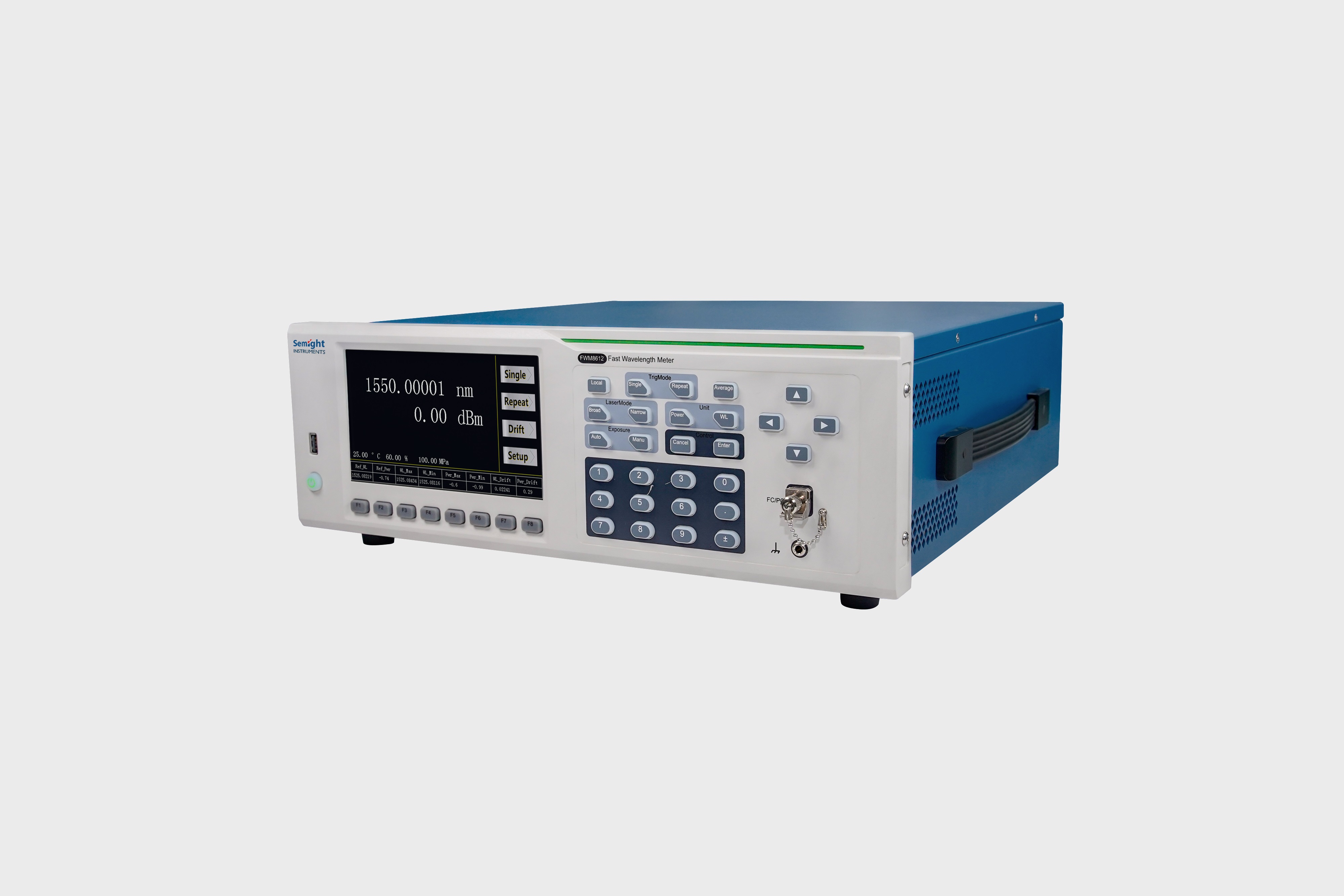 Application of fast wavelength meter in tunable laser calibration
