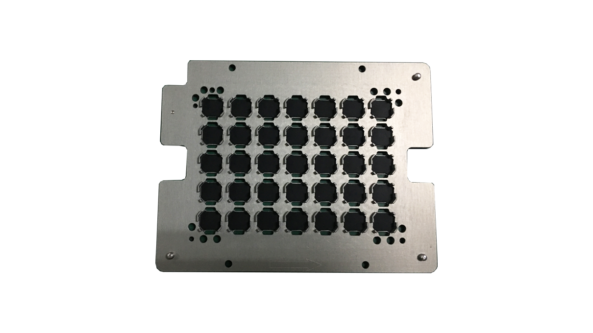 Automatic slitting and splicing TRAY