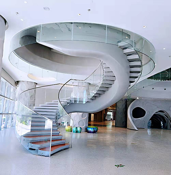 珠海博物馆旋转楼梯