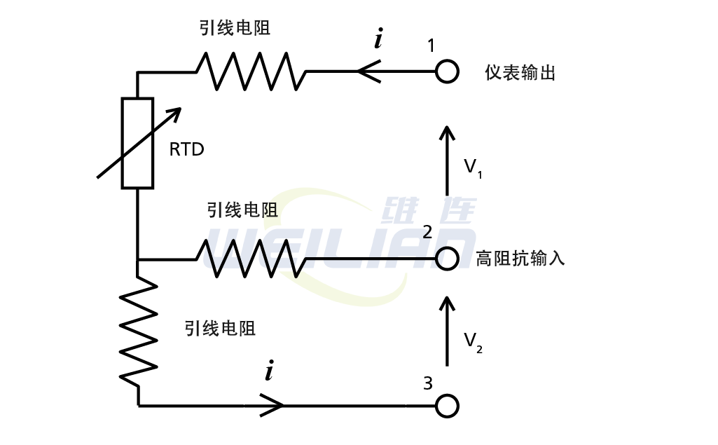 3线技术 维连温度传感器