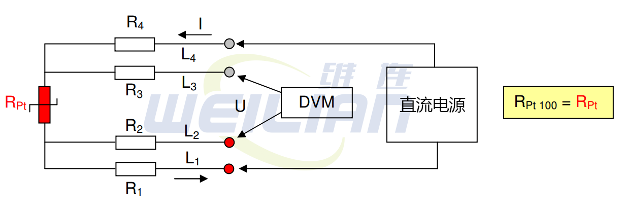 2线RTD温度传感器、3线RTD和4线RTD的公式 维连温度传感器