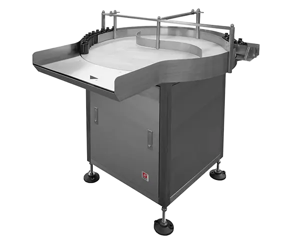 Turntables for liquid filling and rubber stoppering machine
